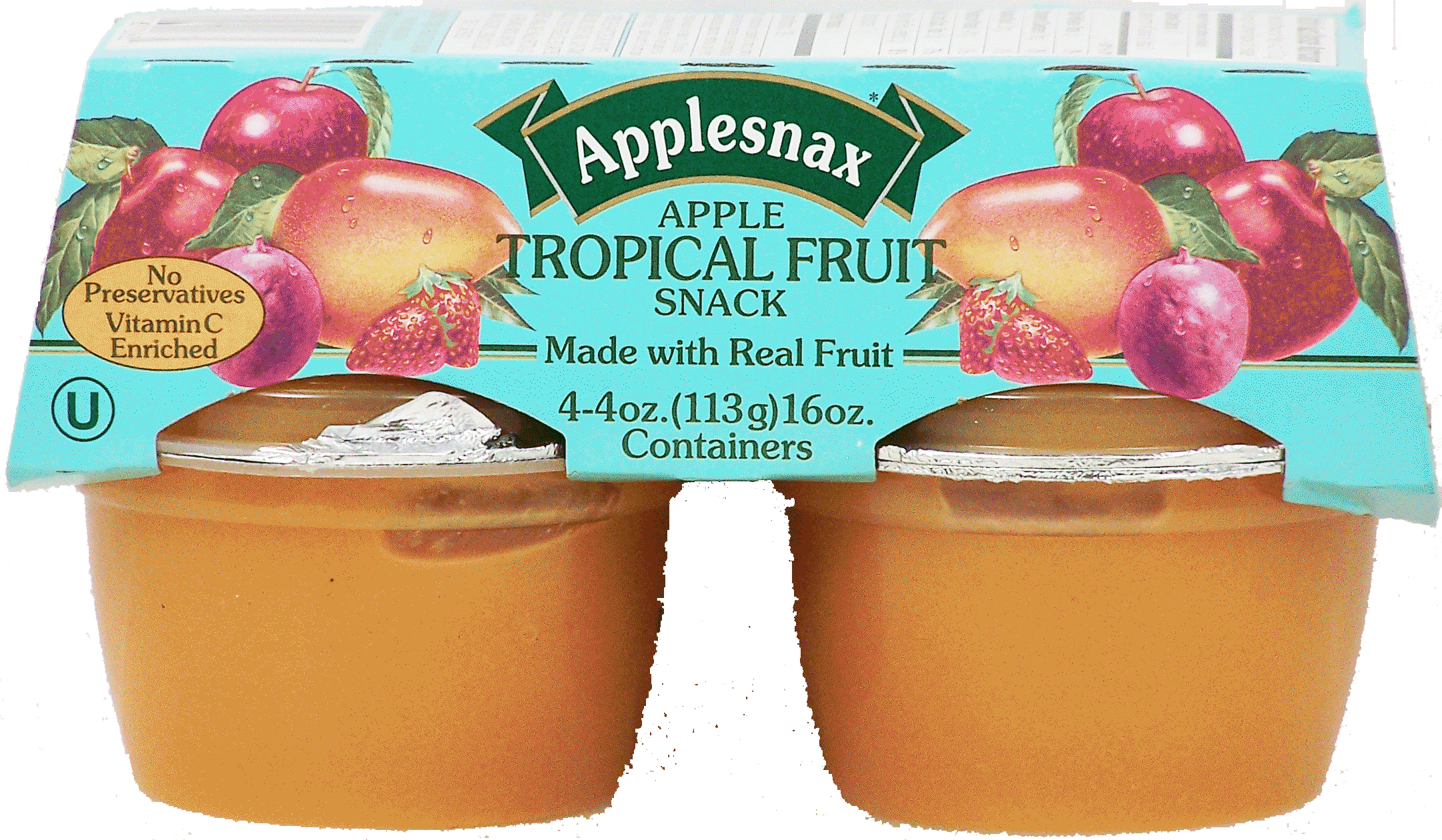 Applesnax&nbsp;&nbsp;apple tropical fruit snack, made with real fruit Full-Size Picture